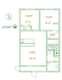 ARENDELLE【2階】の間取り