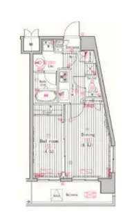 ガラ・ステージ南大塚【2階】の間取り