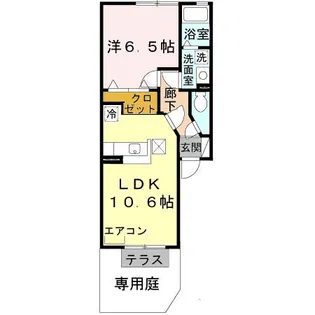 グランシャリオ【1階】の間取り