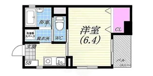 シエル・エトワール【1階】の間取り