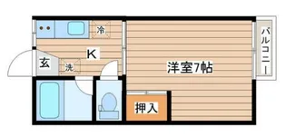 クリエイトT【1階】の間取り