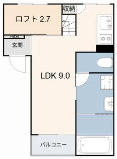 Mercure-II【2階】の間取り