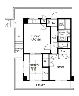 サンピア大森【3階】の間取り