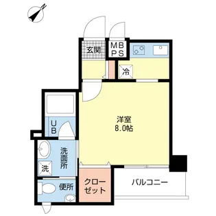 ヒルトップお茶の水【3階】の間取り