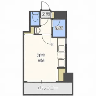 COURT+T【5階】の間取り