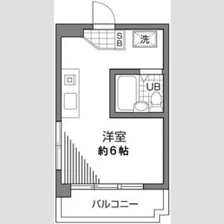 北大塚サンプラザ【3階】の間取り