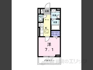 ベルジェ【1階】の間取り