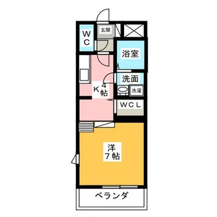 ルネスセレニティ【3階】の間取り