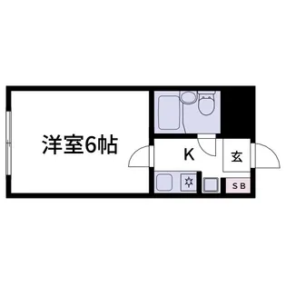 ライオンズマンション西新小岩【1階】の間取り