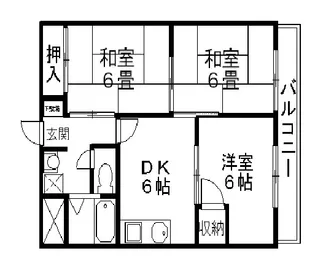 アルテミス【6階】の間取り