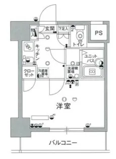 スカイコート神田第3【4階】の間取り