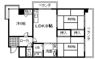 ホワイトオーク【2階】の間取り