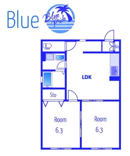 エクセルH・Y【1階】の間取り