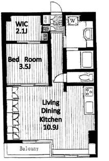 ライオンズマンション大井【7階】の間取り