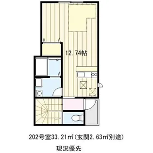 ナチュールメゾン1【2階】の間取り