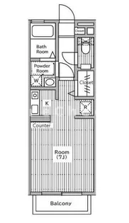 アイビスII【2階】の間取り