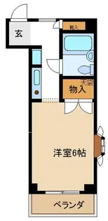 シャンプル亀戸【2階】の間取り