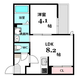 GRANDTIC光南【1階】の間取り