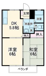 グリーンハウス市川の間取り