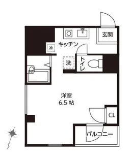 グランシャリオ蓮沼【5階】の間取り