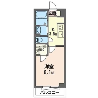 プルミエールHi【3階】の間取り