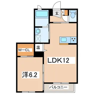 ベレオSN【3階】の間取り