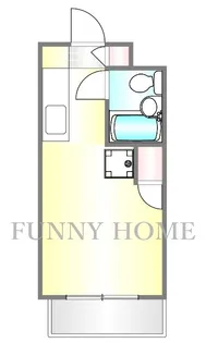 サンフラワーハイツ【2階】の間取り