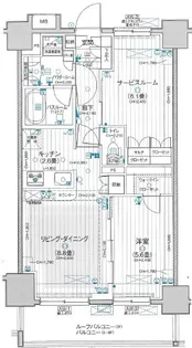 パレステージ曳舟II【2階】の間取り