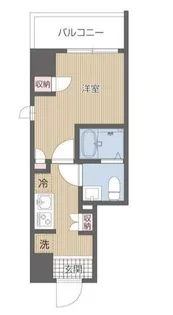 グラード久米川【6階】の間取り