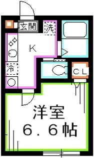 ル・グラン武蔵野関町【1階】の間取り