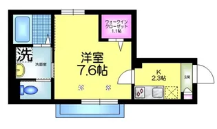maison AN メゾンアン【1階】の間取り