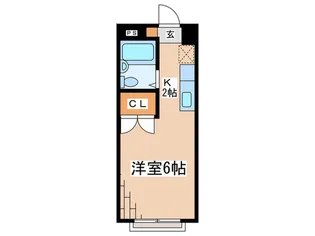 プチハウス【2階】の間取り
