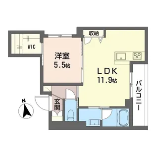 プローテ【2階】の間取り