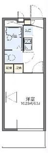 レオパレスWAKABAseki【2階】の間取り