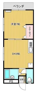 メゾンオオクラ【3階】の間取り