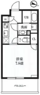 PEAKS神田【10階】の間取り