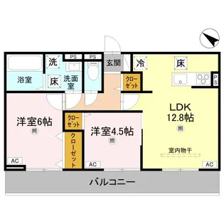 D-Regalo下馬S【1階】の間取り