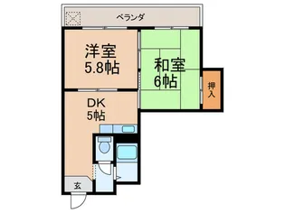 ハーバル【3階】の間取り