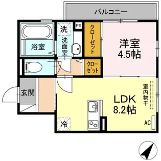 マノワールヤエ【2階】の間取り