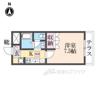グリーン・オアシス【2階】の間取り