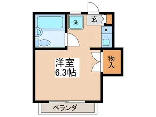 サンタ-ナ【2階】の間取り