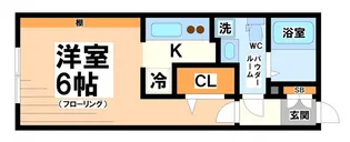 Branche中野富士見町(ブランシェ中野富士見町)【3階】の間取り