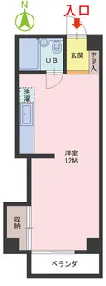 ヴィラ プチロイヤル【1階】の間取り