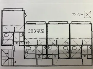 プラザ ドゥ メラニー【2階】の間取り