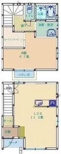 フェリーチェ池田の間取り