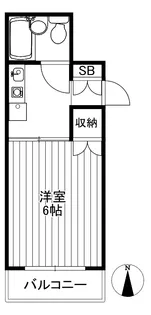 シルフィード【1階】の間取り
