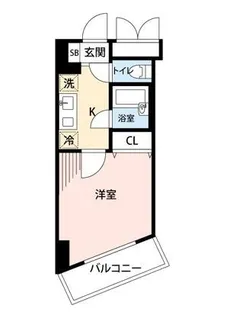 マイナビSTAYミライエ護国寺【5階】の間取り