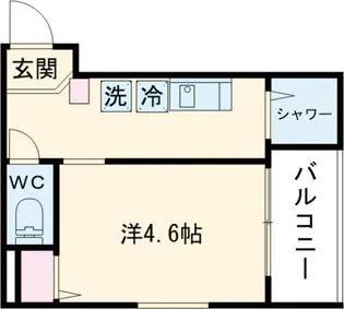 アイウシ梅島【3階】の間取り