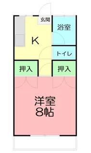 第三湘南ハイツ【1階】の間取り
