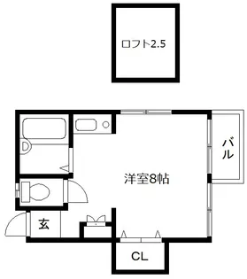 セレサコート【2階】の間取り